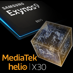 exynos 8895 mediatek helio x30