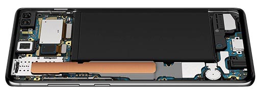 galaxy s10 heatpipe